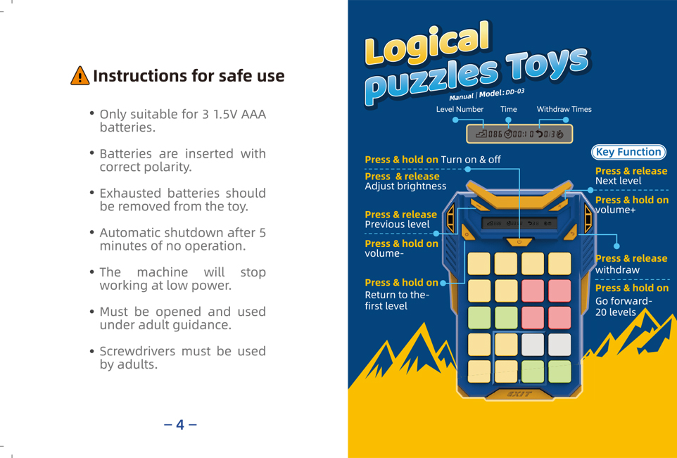 Huaron Road English Instructions (1)
